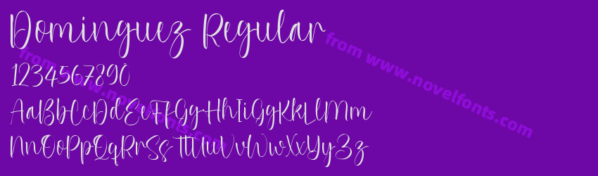 Dominguez RegularPreview