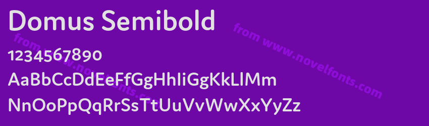 Domus SemiboldPreview