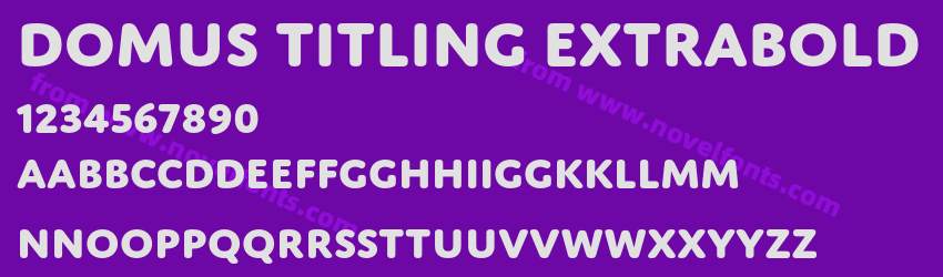 Domus Titling ExtraboldPreview Domus Titling ExtraboldPreview