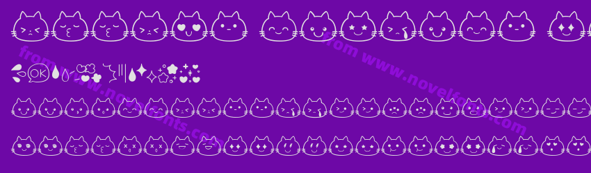 Doodle Catface RegularPreview