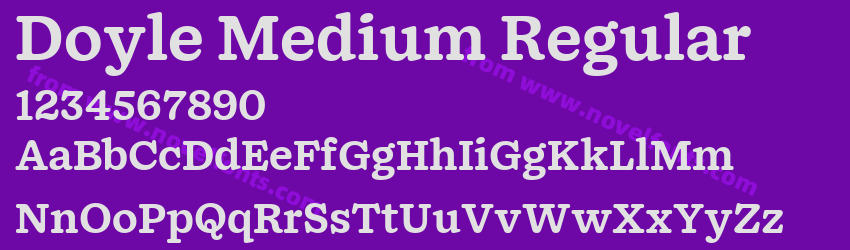 Doyle Medium RegularPreview