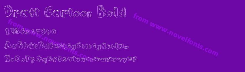 Draft Cartoon BoldPreview