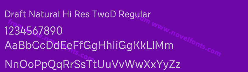 Draft Natural Hi Res TwoD RegularPreview