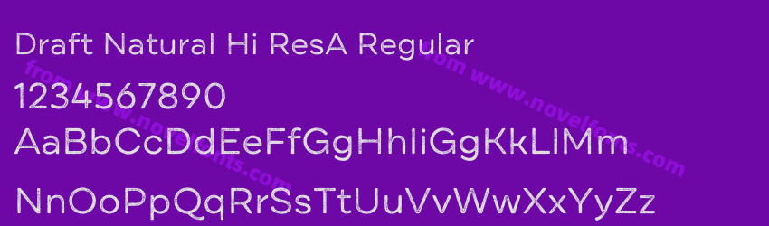 Draft Natural Hi ResA RegularPreview