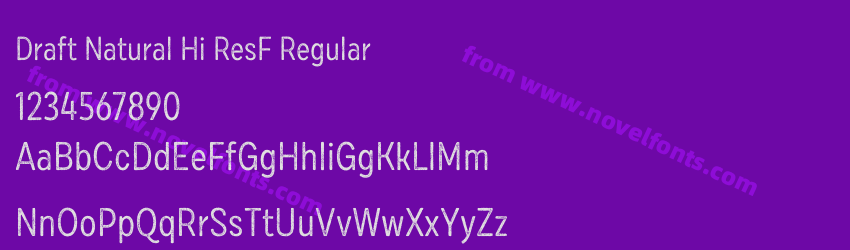 Draft Natural Hi ResF RegularPreview