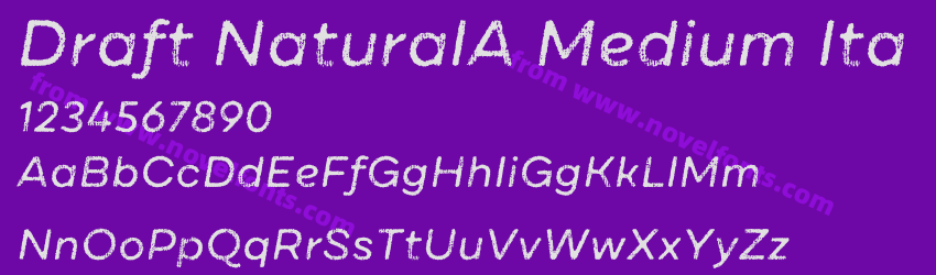 Draft NaturalA Medium ItaPreview