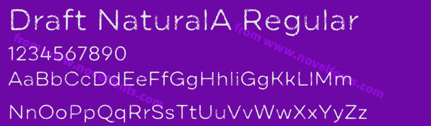 Draft NaturalA RegularPreview Draft NaturalA RegularPreview