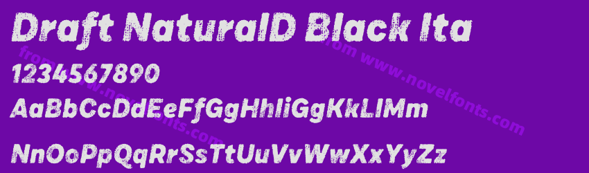Draft NaturalD Black ItaPreview