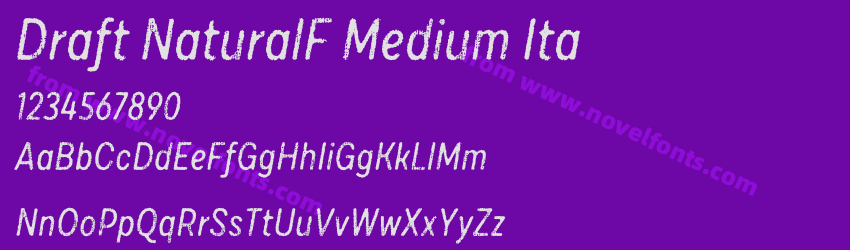 Draft NaturalF Medium ItaPreview