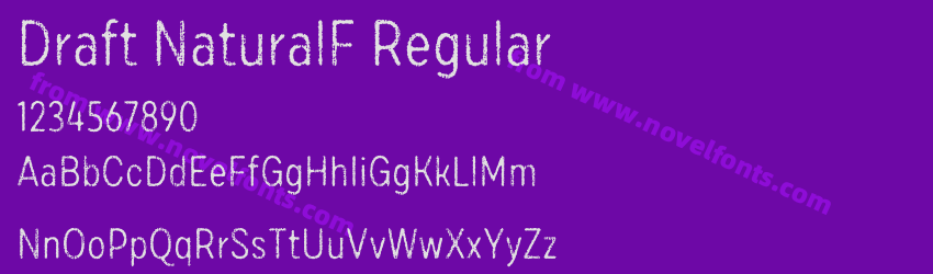 Draft NaturalF RegularPreview