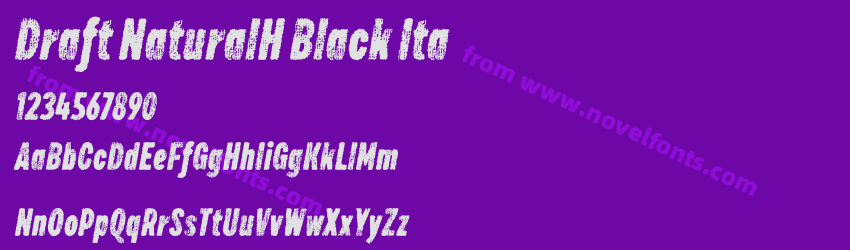 Draft NaturalH Black ItaPreview Draft NaturalH Black ItaPreview
