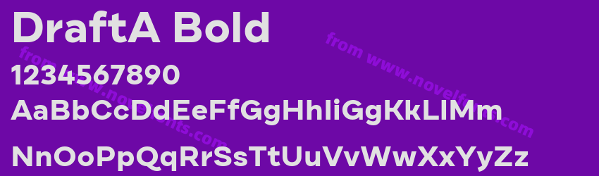 DraftA BoldPreview
