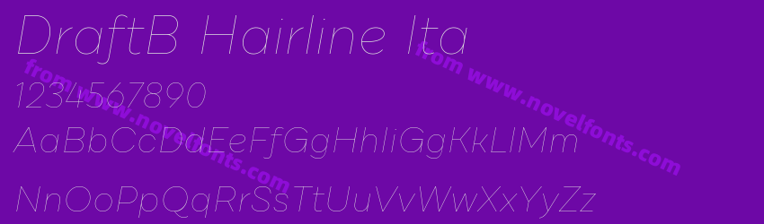 DraftB Hairline ItaPreview DraftB Hairline ItaPreview