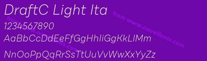 DraftC Light ItaPreview