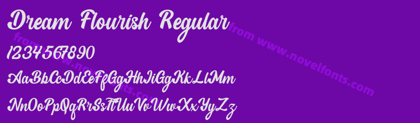 Dream Flourish RegularPreview
