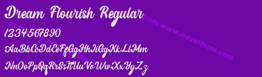 Dream Flourish RegularPreview