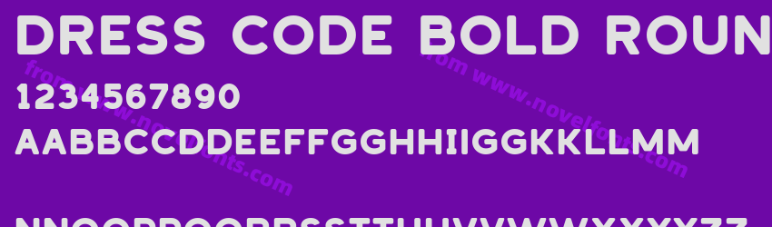 Dress Code Bold RoundPreview