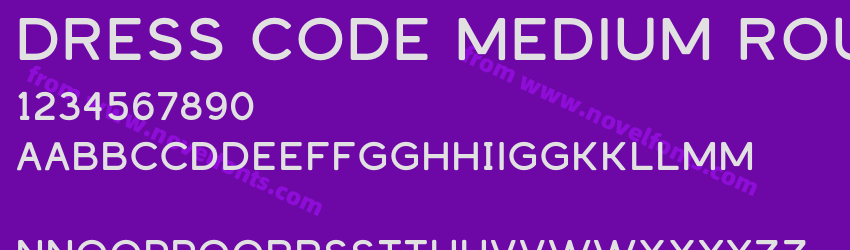 Dress Code Medium RoundPreview