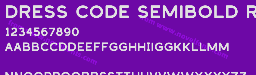 Dress Code Semibold RoundPreview