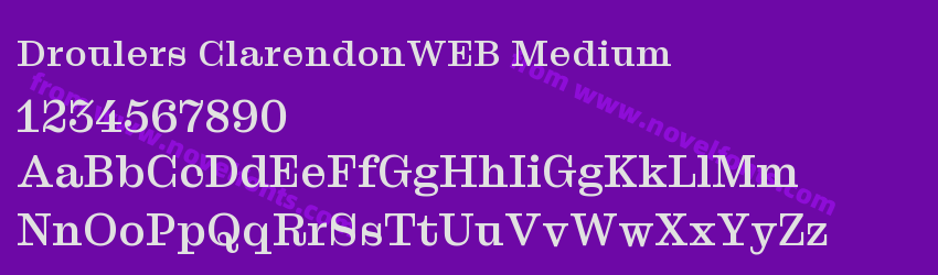 Droulers ClarendonWEB MediumPreview