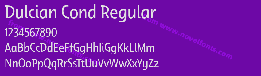 Dulcian Cond RegularPreview