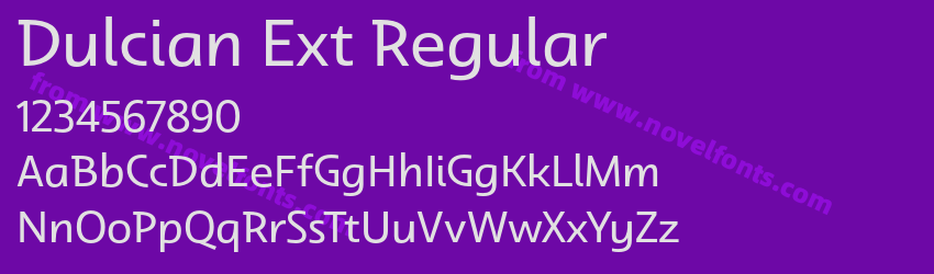 Dulcian Ext RegularPreview