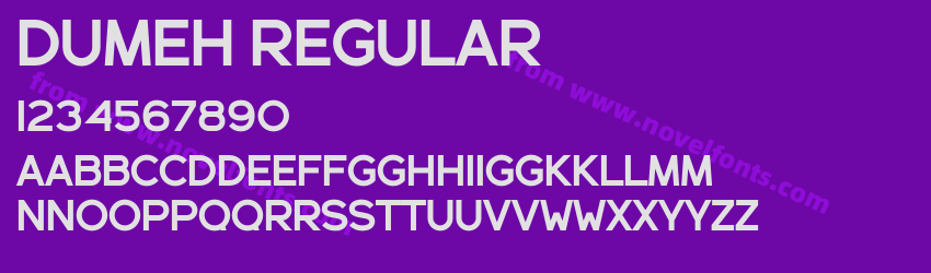 Dumeh RegularPreview