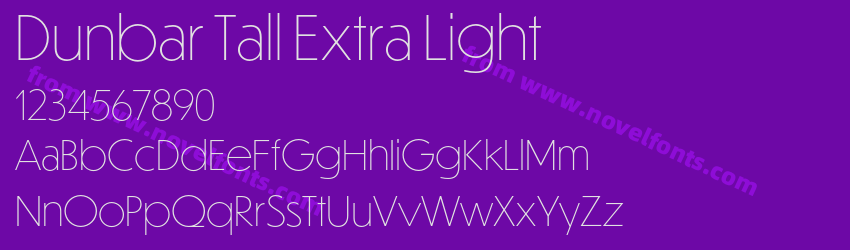 Dunbar Tall Extra LightPreview