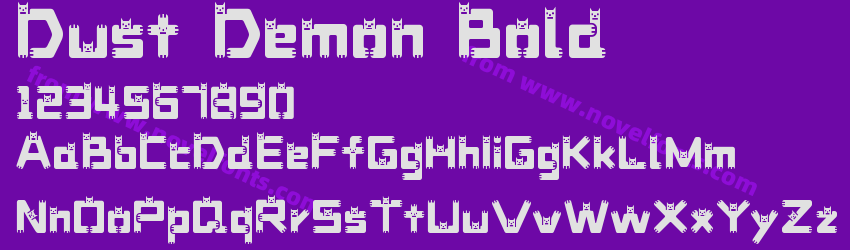 Dust Demon BoldPreview Dust Demon BoldPreview
