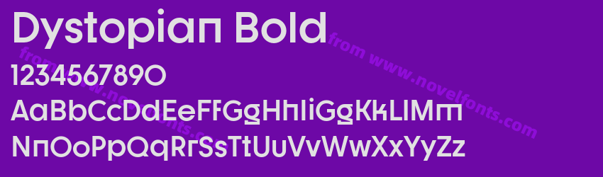 Dystopian BoldPreview