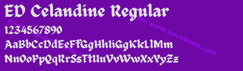 ED Celandine RegularPreview