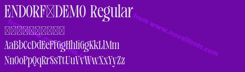 ENDORF_DEMO RegularPreview