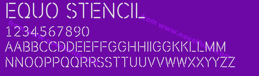 EQUO STENCILPreview
