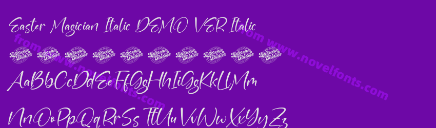 Easter Magician Italic DEMO VER ItalicPreview