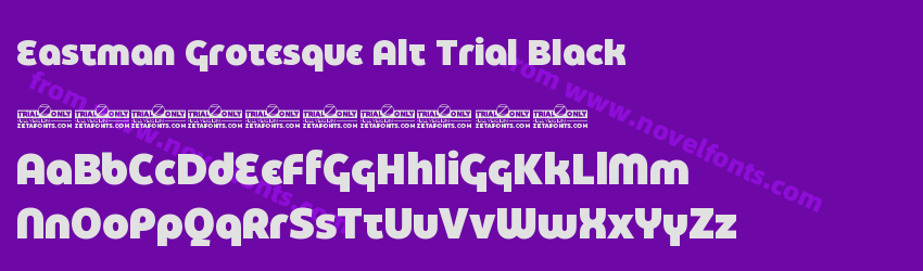 Eastman Grotesque Alt Trial BlackPreview