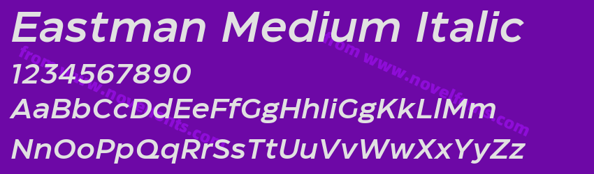 Eastman Medium ItalicPreview Eastman Medium ItalicPreview