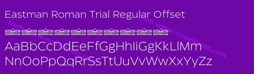 Eastman Roman Trial Regular OffsetPreview