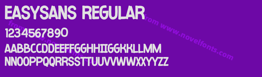 Easysans RegularPreview Easysans RegularPreview