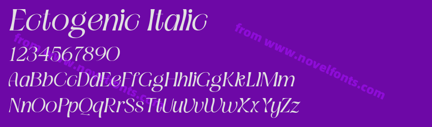Ectogenic ItalicPreview