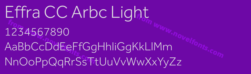 Effra CC Arbc LightPreview Effra CC Arbc LightPreview