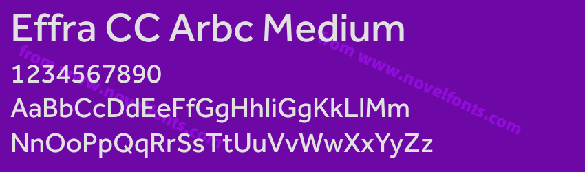 Effra CC Arbc MediumPreview Effra CC Arbc MediumPreview