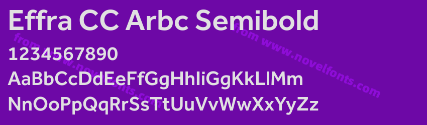 Effra CC Arbc SemiboldPreview Effra CC Arbc SemiboldPreview
