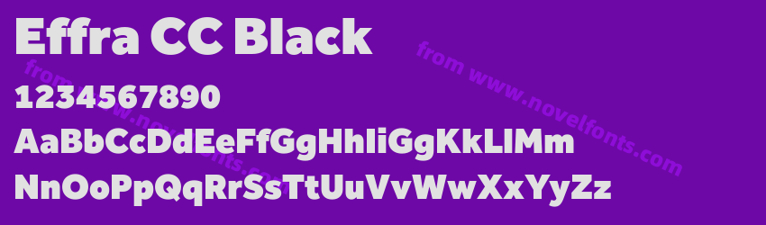 Effra CC BlackPreview Effra CC BlackPreview