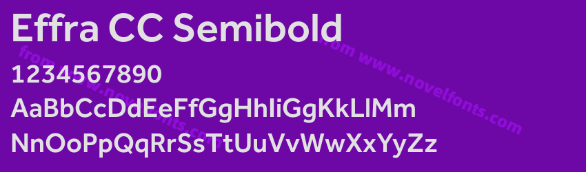 Effra CC SemiboldPreview Effra CC SemiboldPreview