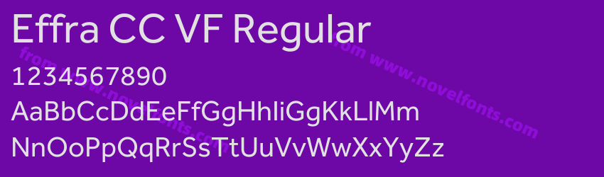 Effra CC VF RegularPreview Effra CC VF RegularPreview