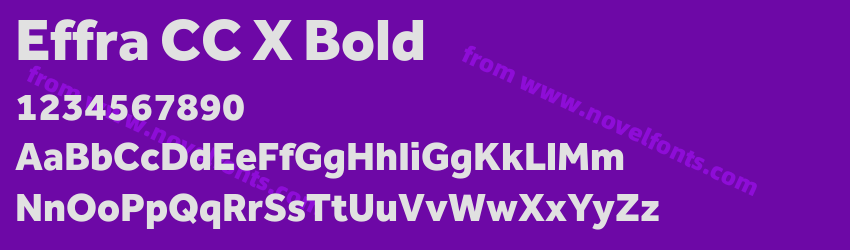 Effra CC X BoldPreview Effra CC X BoldPreview