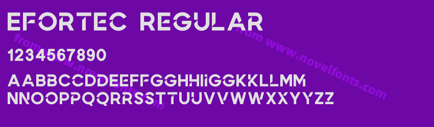 Efortec RegularPreview Efortec RegularPreview