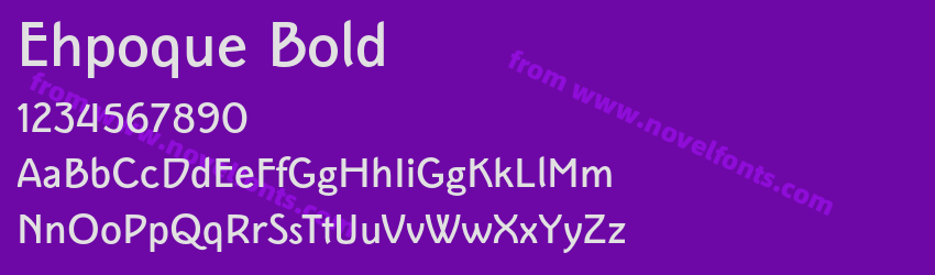Ehpoque BoldPreview Ehpoque BoldPreview