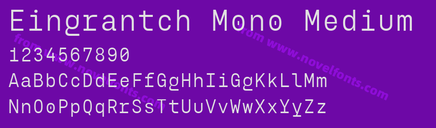 Eingrantch Mono MediumPreview Eingrantch Mono MediumPreview