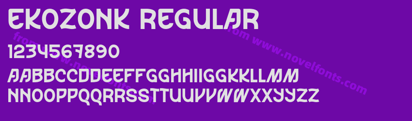 Ekozonk RegularPreview Ekozonk RegularPreview